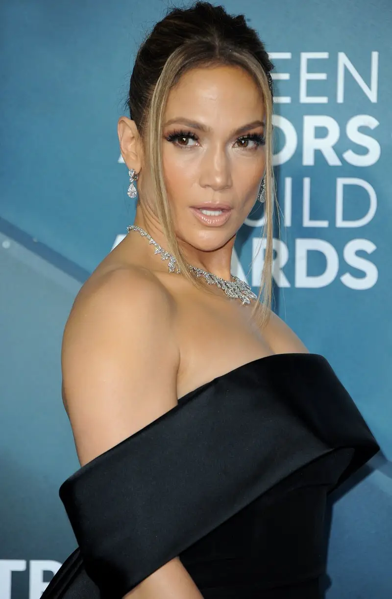 Jennifer Lopez at the 26th Annual Screen Actors Guild Awards held at the Shrine Auditorium in Los Angeles, USA on January 19, 2020